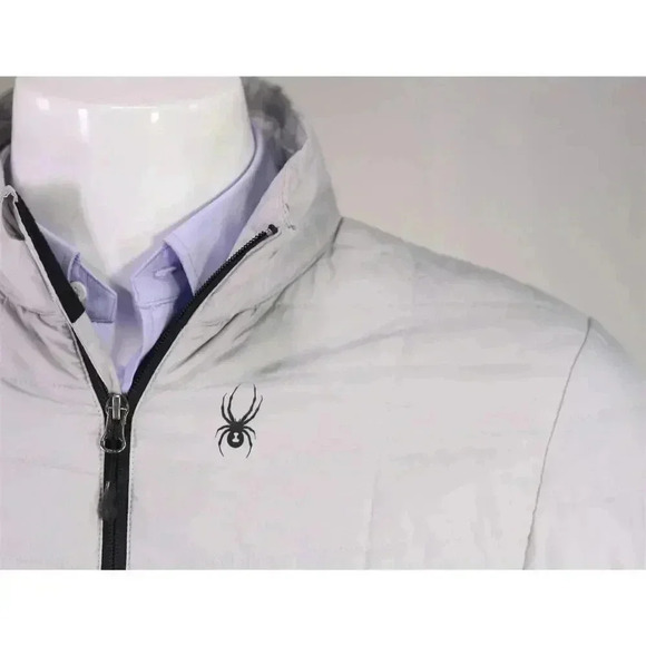 Spyder Rebel Insulator Light Gray Performance Jacket 510304 Men's Medium - Picture 4 of 11